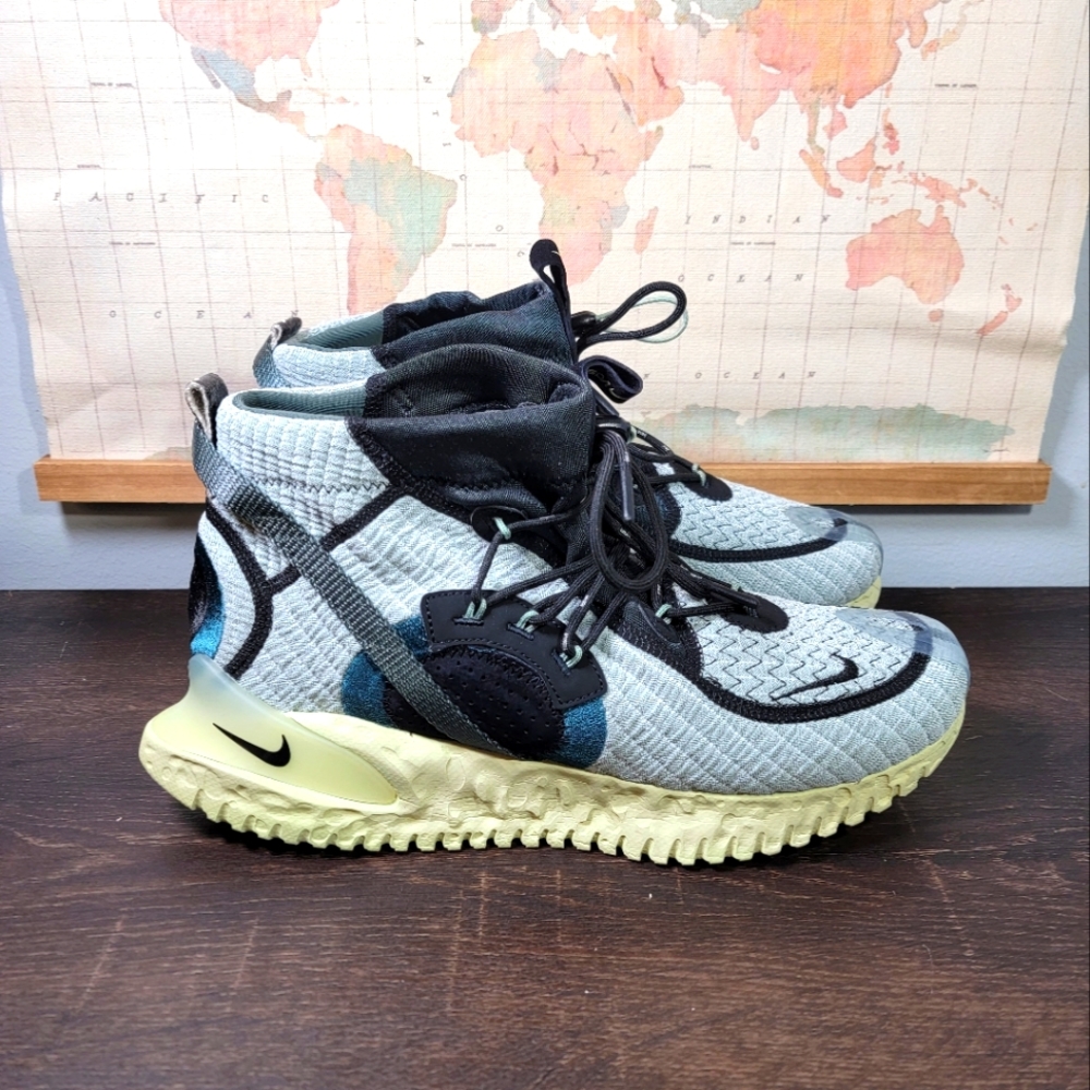 BRAND NEW Nike Flow 2020 ISPA SE Dutch Green Mens Size 11.0 - Picture 3 of 6